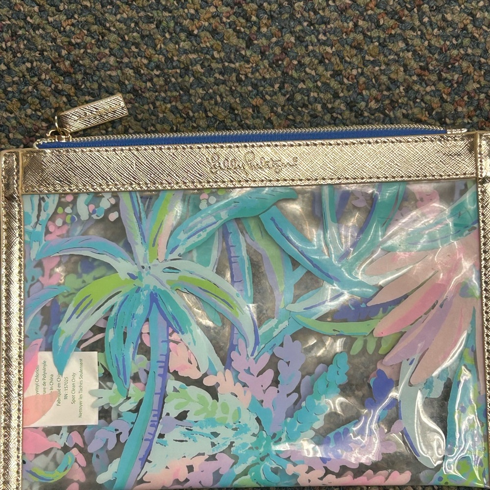Lilly Pulitzer Clear Bag